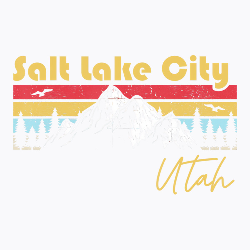 Salt Lake City Utah Roots Hometown Vintage Home St T-shirt | Artistshot