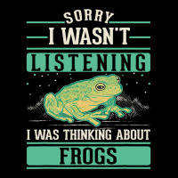 I Wasnt Listening I Was Thinking About Frogs V-neck Tee | Artistshot