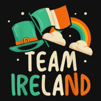 Team Ireland Irish St Patricks Day St Patricks Day Metal Print Vertical | Artistshot