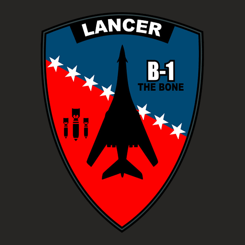 Hot Trend B-1 Lancer Patch (2) Ladies Fitted T-Shirt by centralfantast | Artistshot