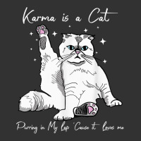 Karma Is A Cat Purring In My Lap Cause It Loves Me Baby Bodysuit | Artistshot