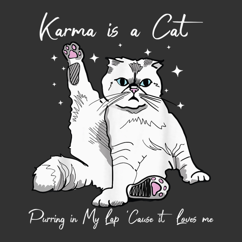 Karma Is A Cat Purring In My Lap Cause It Loves Me Baby Bodysuit | Artistshot