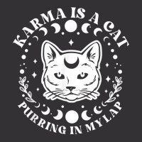 Karma Is A Cat Purring In My Lap Celestial T Shirt Vintage Short | Artistshot