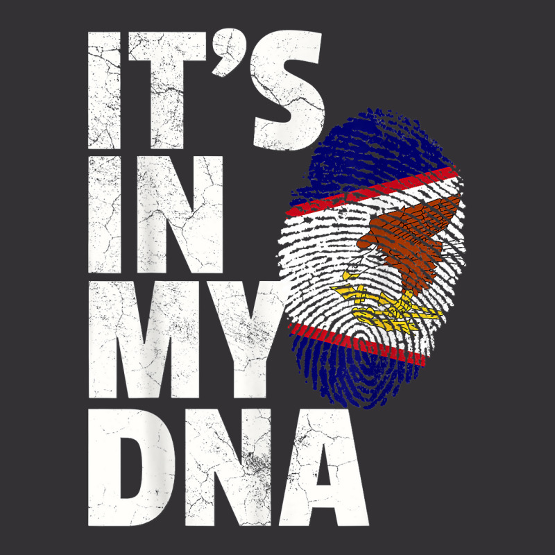 It's In My Dna American Samoa Flag Samoan Pride Ro Vintage Hoodie by yucalsye | Artistshot