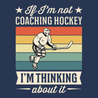 If Im Not Coaching Hockey Im Thinking About It Men Denim Jacket | Artistshot