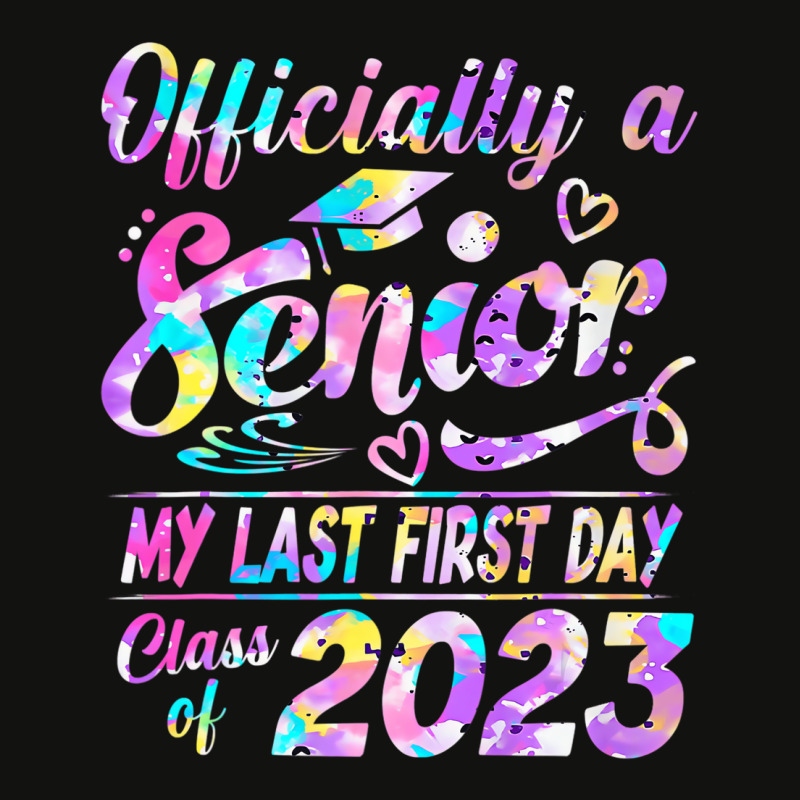 Senior 2023 Graduation Or The Last First Day Of Sc Scorecard Crop Tee by holden | Artistshot