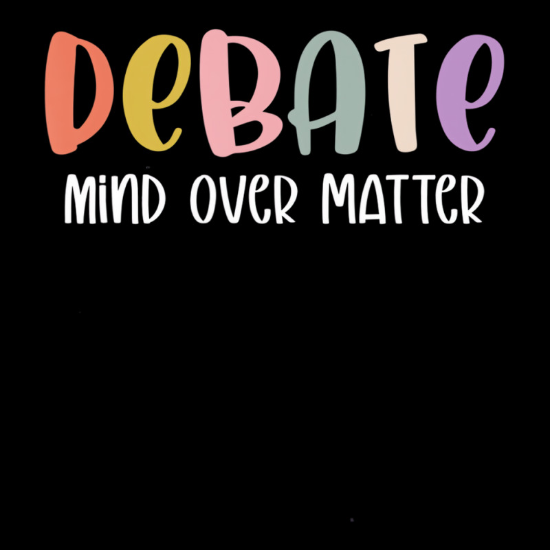 Debate Mind Over Matter Argument Critical Thinking Kids Cap | Artistshot