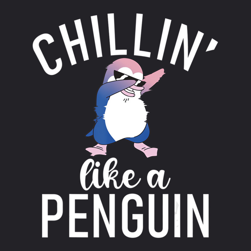 Chillin Like A Penguin Cool Penguin Lover T Shirt Youth Tee | Artistshot