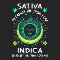 Sativa To Change The Things I Can Indica Cannabis Unisex Hoodie | Artistshot