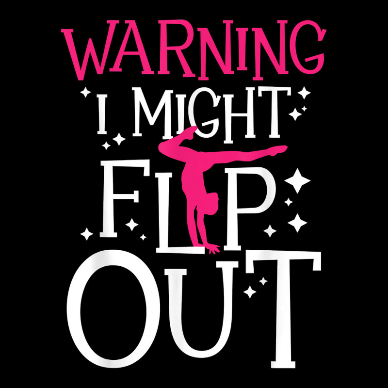 Warning I Might Flip Out   Cheerleader Gymnast Gym Baby Bibs | Artistshot