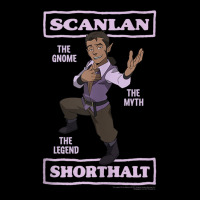 The Legend Of Vox Machina Scanlan Shorthalt Tank T Cropped Sweater | Artistshot