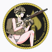 Socom Girl T-shirt | Artistshot