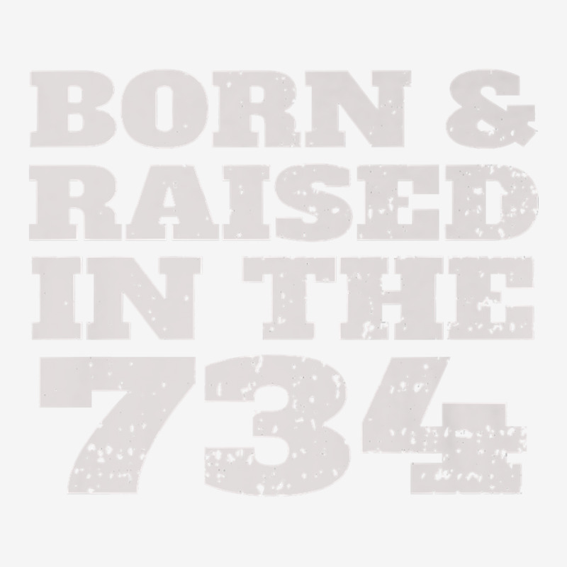 Vintage Born & Raised In The 734 For People From M Adjustable Cap by fieyzacik | Artistshot