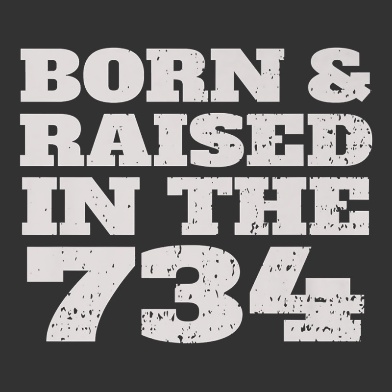 Vintage Born & Raised In The 734 For People From M Baby Bodysuit by fieyzacik | Artistshot