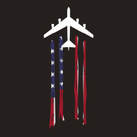 Trending B-52 Stratofortress Bomber Us Flag-eebnj Tank Top | Artistshot