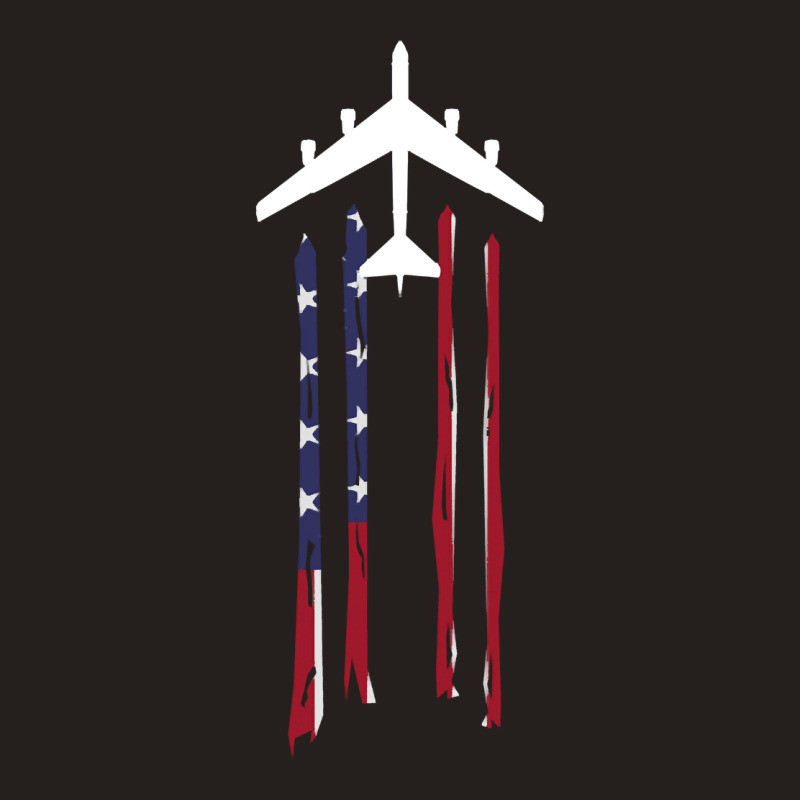 Trending B-52 Stratofortress Bomber Us Flag-eebnj Tank Top by centralfantast | Artistshot