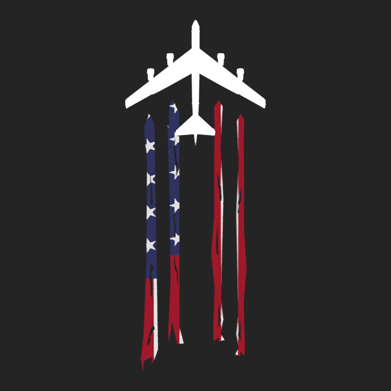 Trending B-52 Stratofortress Bomber Us Flag-eebnj 3/4 Sleeve Shirt by centralfantast | Artistshot