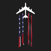 Trending B-52 Stratofortress Bomber Us Flag-eebnj Classic T-shirt | Artistshot