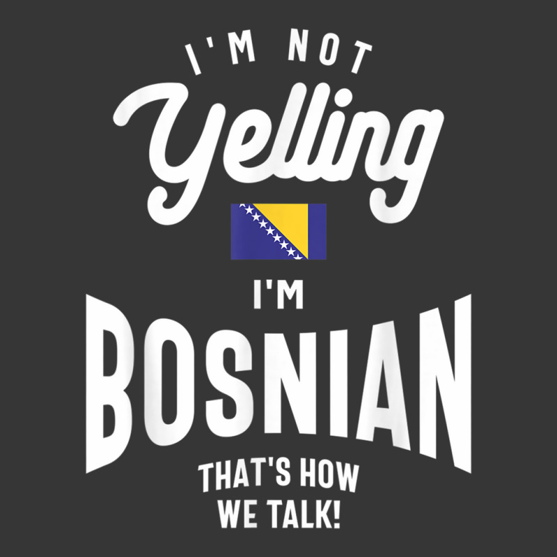 I'm Not Yelling I'm Bosnian Funny Bosnian Pride Toddler Hoodie by SusanLynnHartmann | Artistshot