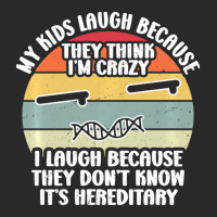 My Kids Laugh Because They Think I'm Crazy I Laugh Printed Hat | Artistshot