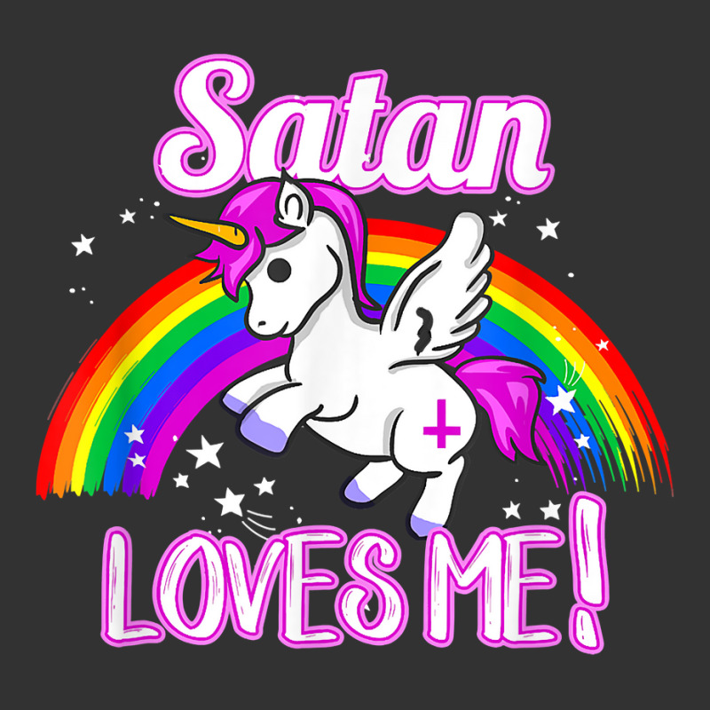 Satan Loves Me  Unicorn Religion Non Believer God Baby Bodysuit by refahnes | Artistshot