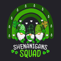 Shenanigans Squad Funny St. Patricks Day Matching  Unisex Sherpa-lined Denim Jacket | Artistshot