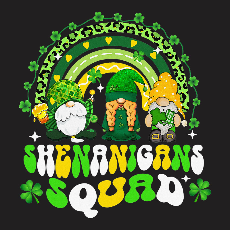 Shenanigans Squad Irish Gnomes Rainbow St Patrick' T-shirt | Artistshot