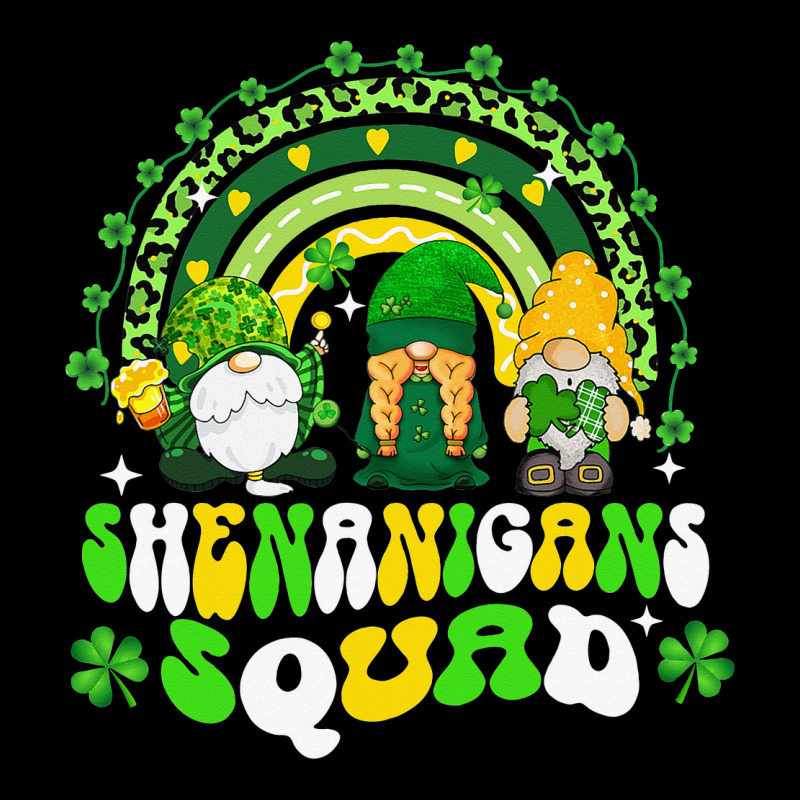 Shenanigans Squad Irish Gnomes Rainbow St Patrick' Pocket T-shirt | Artistshot