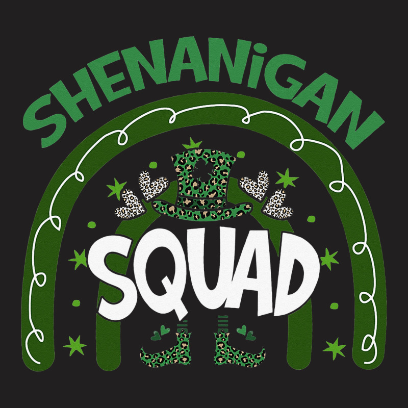 Shenanigans Squad St Patricks Day Gnomes Green Iri T-shirt | Artistshot