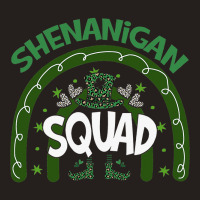 Shenanigans Squad St Patricks Day Gnomes Green Iri Tank Top | Artistshot