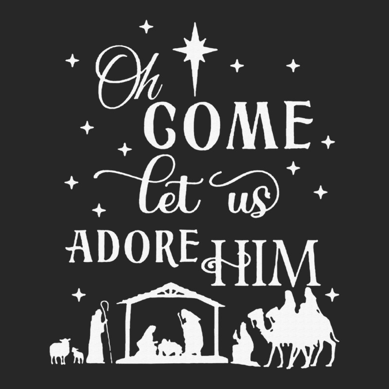 Oh Come Let Us Adore Him Christian Nativity Vintag Women's Pajamas Set by guiUPTEES | Artistshot