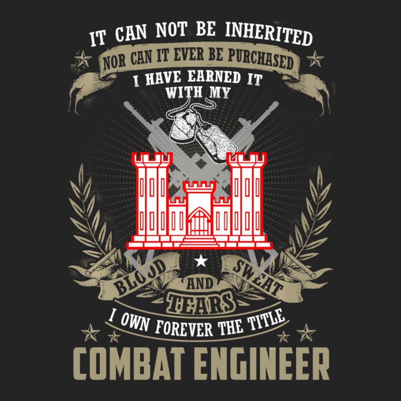 Combat Engineer Hoodie , It Can Not Be Inherited O 3/4 Sleeve Shirt by dong | Artistshot