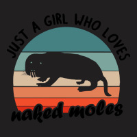 Trending Girls Women Love Naked Mole Rat Fan Costu T-shirt | Artistshot