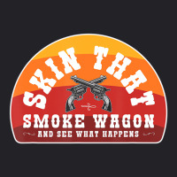 Skin That Smoke Wagon Retro Desert Sunset Western Youth Tee | Artistshot