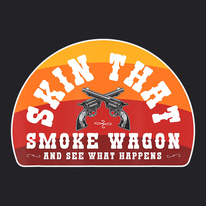 Skin That Smoke Wagon Retro Desert Sunset Western Youth Tee | Artistshot