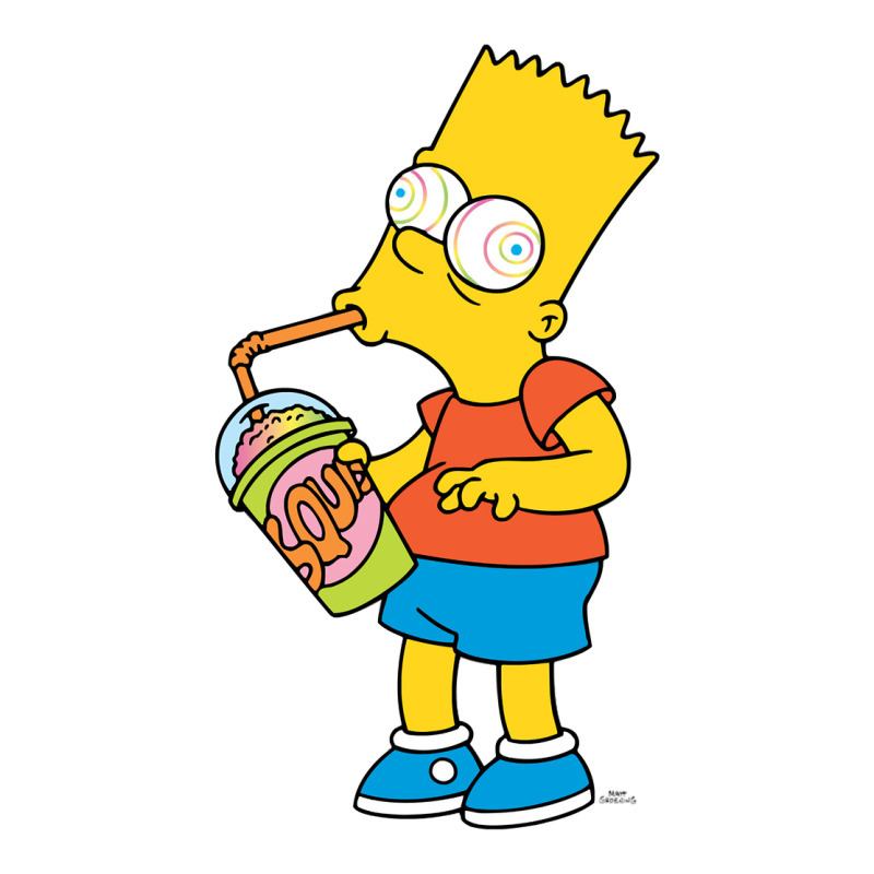 The Simpsons Bart Simpson Squishee Brain Freeze Sw Youth Tee by coyagota | Artistshot