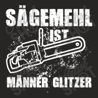 Sagemehl Ist Männer Glitzer Ladies Fitted T-shirt | Artistshot