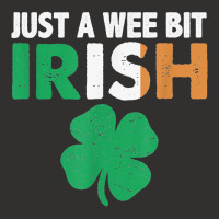 St. Patrick's Day Just A Wee Bit Irish Ireland Fla Champion Hoodie | Artistshot