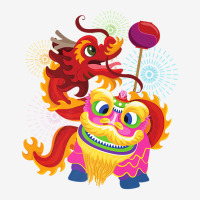 Happy Chinese New Year 2023 Lion Dragon Dance Luna Graphic Youth T-shirt | Artistshot