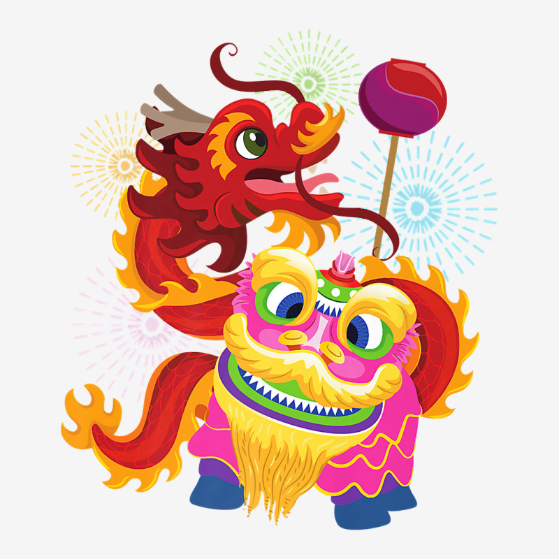 Happy Chinese New Year 2023 Lion Dragon Dance Luna Graphic Youth T-shirt by geisea | Artistshot