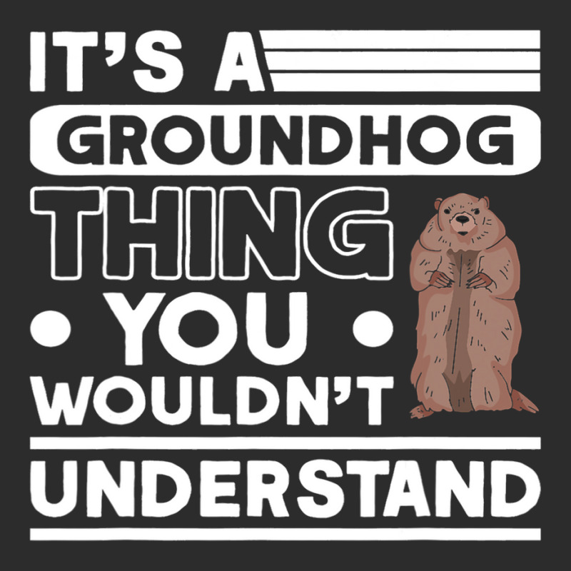 Its A Groundhog Thing Woodchuck Marmot Groundhog Exclusive T-shirt by XAVIERESPREE | Artistshot