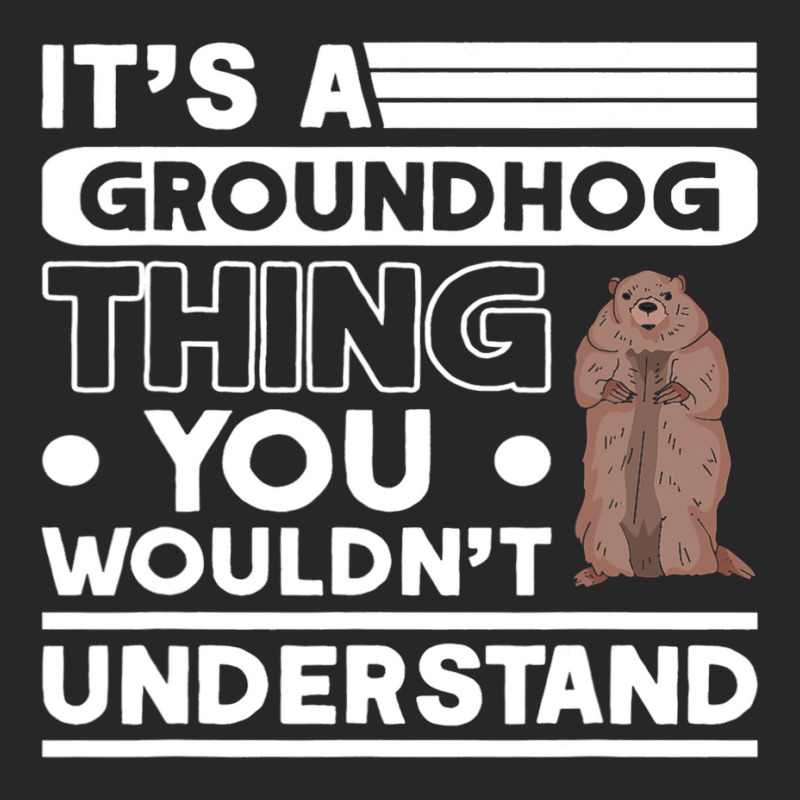 Its A Groundhog Thing Woodchuck Marmot Groundhog Men's T-shirt Pajama Set by XAVIERESPREE | Artistshot