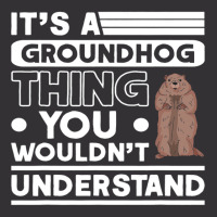 Its A Groundhog Thing Woodchuck Marmot Groundhog Vintage Hoodie | Artistshot