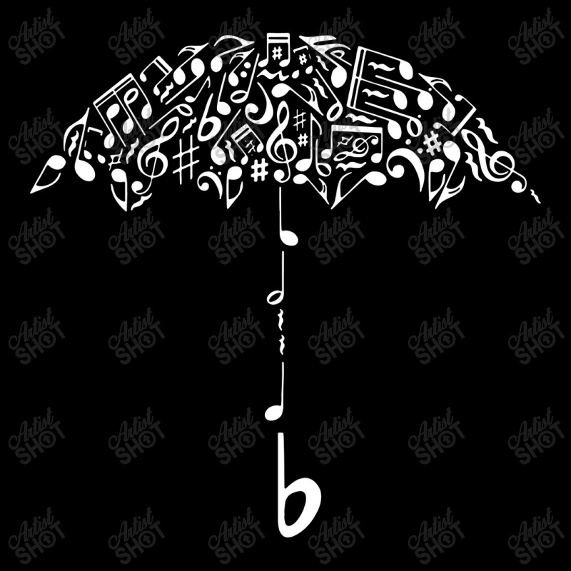 Sound Of Rain Umbrella Of Music Notes Adjustable Cap by skw art | Artistshot