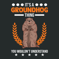 Its A Groundhog Thing You Wouldnt Understand Marmo Women's Triblend Scoop T-shirt | Artistshot