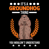 Its A Groundhog Thing You Wouldnt Understand Marmo Cropped Hoodie | Artistshot