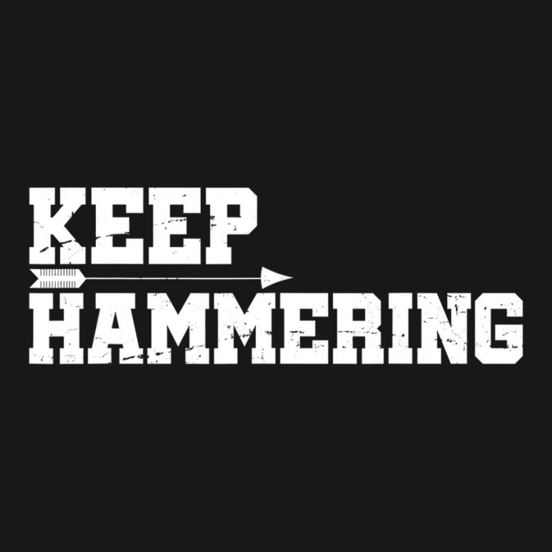 Keep Hammering Archery Motivational Archery Bow Hu Flannel Shirt | Artistshot