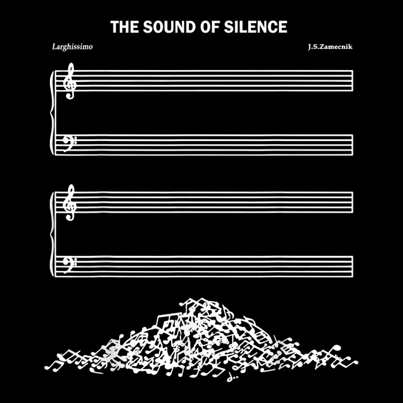 The Sound Of Silence Music Lover T Shirt Graphic Youth T-shirt by ervanm | Artistshot