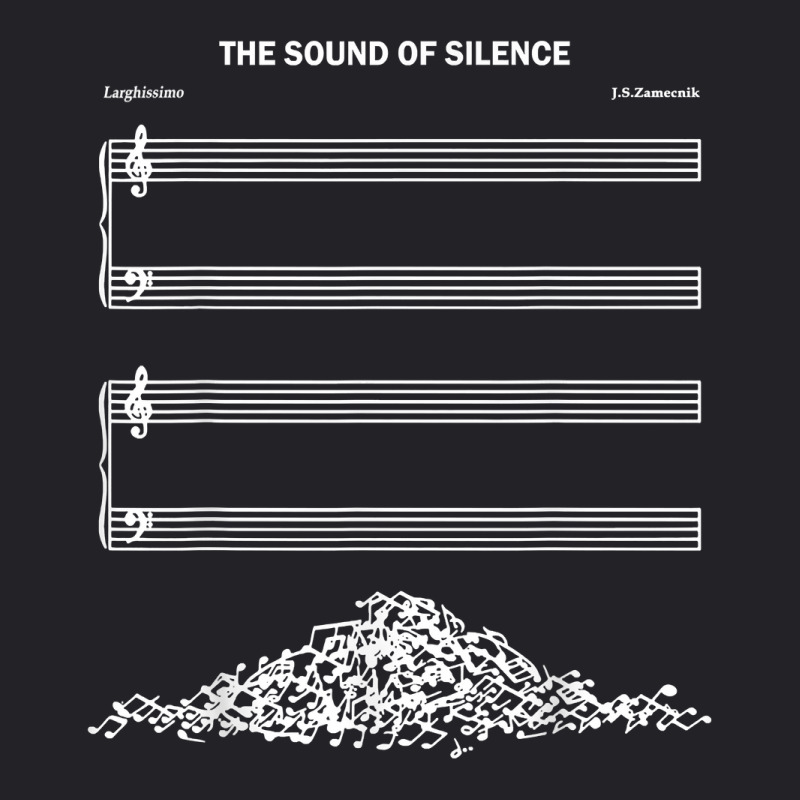 The Sound Of Silence Music Lover T Shirt Youth Tee by ervanm | Artistshot