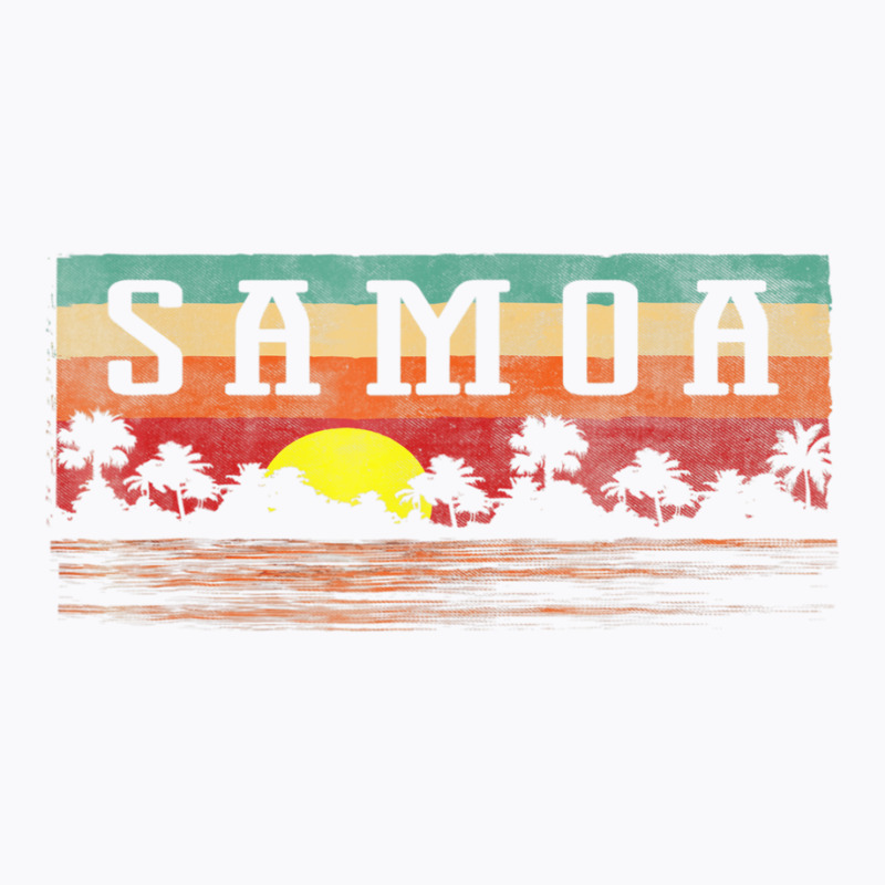 Retro Vintage Samoa T Shirt Samoan Shirt T-Shirt by holden | Artistshot